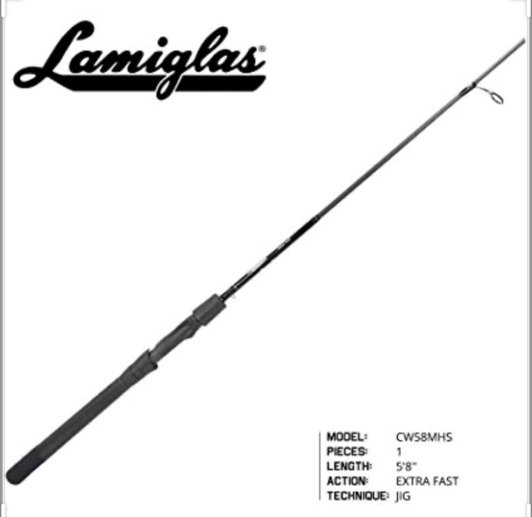 LAMIGLAS RODS “THE CLOSER” WALLEYE SERIES JIGGING Dead End Tackle